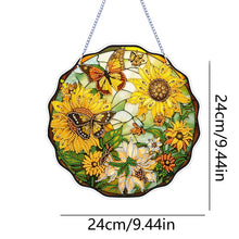 Load image into Gallery viewer, PVC Glass Special Shaped Color Pattern Diamond Painting Hanging Suncatcher