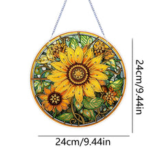 Load image into Gallery viewer, PVC Glass Special Shaped Color Pattern Diamond Painting Hanging Suncatcher