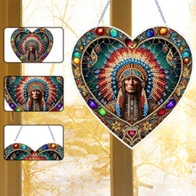 Load image into Gallery viewer, PVC Glass Special Shaped Color Pattern Diamond Painting Hanging Suncatcher
