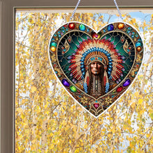 Load image into Gallery viewer, PVC Glass Special Shaped Color Pattern Diamond Painting Hanging Suncatcher