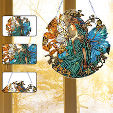 Load image into Gallery viewer, PVC Glass Special Shaped Color Pattern Diamond Painting Hanging Suncatcher