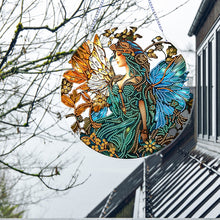 Load image into Gallery viewer, PVC Glass Special Shaped Color Pattern Diamond Painting Hanging Suncatcher