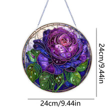Load image into Gallery viewer, PVC Glass Special Shaped Color Pattern Diamond Painting Hanging Suncatcher