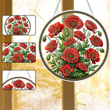 Load image into Gallery viewer, PVC Glass Special Shaped Color Pattern Diamond Painting Hanging Suncatcher