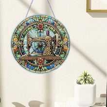 Load image into Gallery viewer, PVC Glass Special Shaped Color Pattern Diamond Painting Hanging Suncatcher
