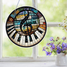 Load image into Gallery viewer, PVC Glass Special Shaped Color Pattern Diamond Painting Hanging Suncatcher
