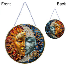 Load image into Gallery viewer, PVC Glass Special Shaped Color Pattern Diamond Painting Hanging Suncatcher