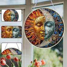 Load image into Gallery viewer, PVC Glass Special Shaped Color Pattern Diamond Painting Hanging Suncatcher