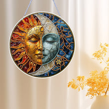 Load image into Gallery viewer, PVC Glass Special Shaped Color Pattern Diamond Painting Hanging Suncatcher