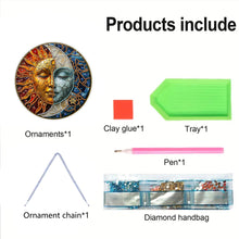 Load image into Gallery viewer, PVC Glass Special Shaped Color Pattern Diamond Painting Hanging Suncatcher