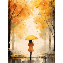 Load image into Gallery viewer, Diamond Painting - Full Round - Maple Forest girl (30*40CM)