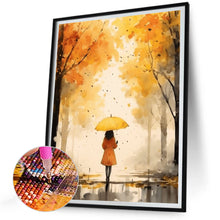 Load image into Gallery viewer, Diamond Painting - Full Round - Maple Forest girl (30*40CM)