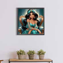 Load image into Gallery viewer, Diamond Painting - Full Round - Princess Jasmine (40*40CM)
