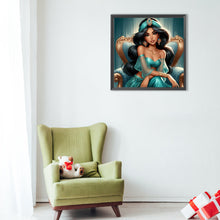 Load image into Gallery viewer, Diamond Painting - Full Round - Princess Jasmine (40*40CM)