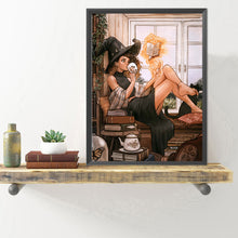 Load image into Gallery viewer, Diamond Painting - Full Round - Little witch (40*50CM)