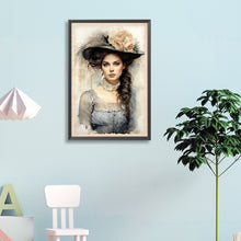 Load image into Gallery viewer, Diamond Painting - Full Round - Lady (40*60CM)