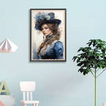 Load image into Gallery viewer, Diamond Painting - Full Round - Lady (40*60CM)