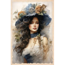 Load image into Gallery viewer, Diamond Painting - Full Round - Lady (40*60CM)