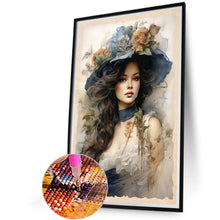 Load image into Gallery viewer, Diamond Painting - Full Round - Lady (40*60CM)
