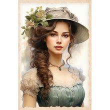 Load image into Gallery viewer, Diamond Painting - Full Round - Lady (40*60CM)