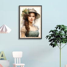 Load image into Gallery viewer, Diamond Painting - Full Round - Lady (40*60CM)