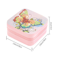 Load image into Gallery viewer, PU Special Shaped Butterfly Diamond Painting Jewelry Display Box for Women Girls