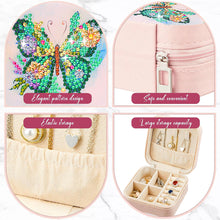 Load image into Gallery viewer, PU Special Shaped Butterfly Diamond Painting Jewelry Display Box for Women Girls