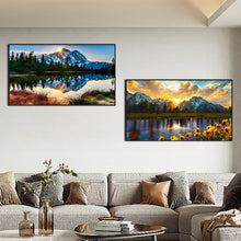 Load image into Gallery viewer, 2pcs Round Diamond Painting Set - Landscape (70*40CM)
