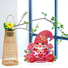 Load image into Gallery viewer, Acrylic Special Shaped Gnome Diamond Painting Desktop Ornaments Kit for Beginner