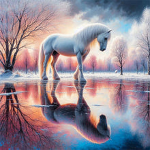 Load image into Gallery viewer, Diamond Painting - Full Round - Horse (30*30CM)