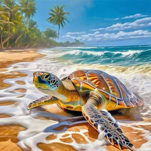 Load image into Gallery viewer, Diamond Painting - Full Round - Sea turtle (30*30CM)