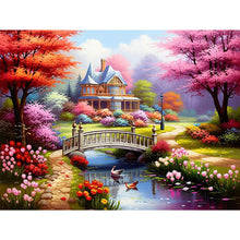 Load image into Gallery viewer, Diamond Painting - Full Round - Village scenery (40*30CM)