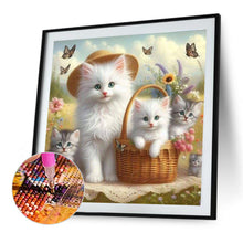 Load image into Gallery viewer, Diamond Painting - Full Round - Kitten (40*40CM)