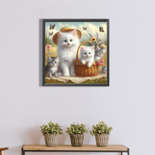 Load image into Gallery viewer, Diamond Painting - Full Round - Kitten (40*40CM)