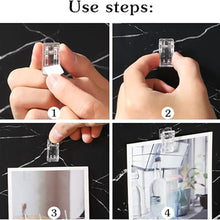 Load image into Gallery viewer, 6Pcs Cupcake Acrylic Diamond Painting Sticky Clips for Poster Photo Light