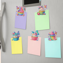 Load image into Gallery viewer, 6Pcs Cupcake Acrylic Diamond Painting Sticky Clips for Poster Photo Light