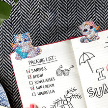 Load image into Gallery viewer, 6Pcs Cat Acrylic Diamond Painting Self Adhesive Clips for Poster Photo Light