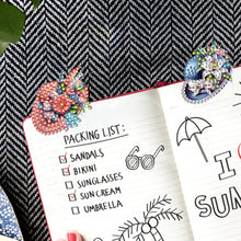 Load image into Gallery viewer, 6Pcs Hat Acrylic Diamond Painting Self Adhesive Clips for Poster Photo Light