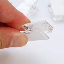 Load image into Gallery viewer, 6Pcs Flower Acrylic Diamond Painting Sticky Clips for Poster Photo Light