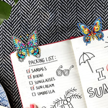 Load image into Gallery viewer, 6Pcs Buttefly Acrylic Diamond Painting Sticky Clips for Poster Photo Light