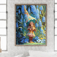 Load image into Gallery viewer, Diamond Painting - Full Square - Flower girl (30*40CM)