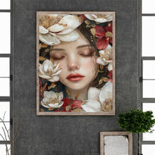 Load image into Gallery viewer, Diamond Painting - Full Square - Flower woman (30*40CM)