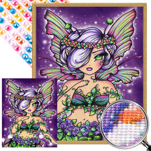 Load image into Gallery viewer, AB Diamond Painting - Full Round - Butterfly fairy (40*50CM)