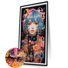 Load image into Gallery viewer, AB Diamond Painting - Full Round - Girl of the linen (40*70CM)