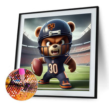 Load image into Gallery viewer, Diamond Painting - Full Round - Chicago Bears Football (30*30CM)