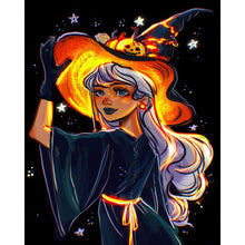 Load image into Gallery viewer, AB Diamond Painting - Full Square - Witch (40*50CM)