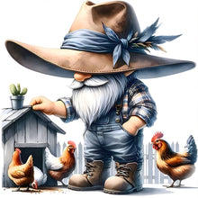 Load image into Gallery viewer, Diamond Painting - Full Round - Gnome (30*30CM)