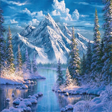 Load image into Gallery viewer, Diamond Painting - Full Square - Snow mountain (50*70CM)