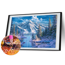 Load image into Gallery viewer, Diamond Painting - Full Square - Snow mountain (50*70CM)