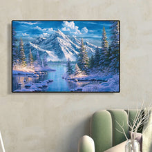 Load image into Gallery viewer, Diamond Painting - Full Square - Snow mountain (50*70CM)